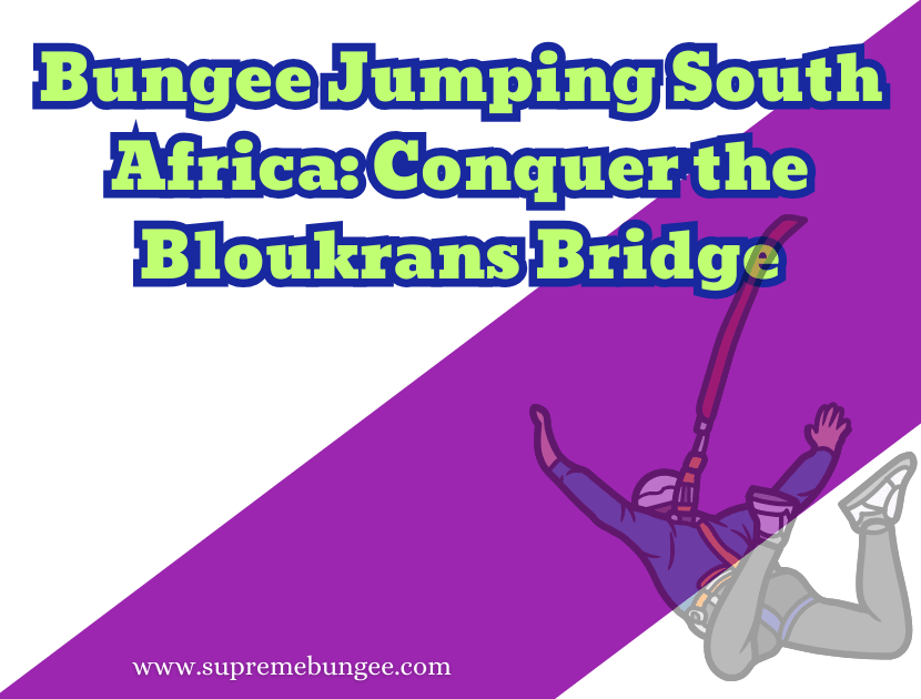 bungee jumping south africa
